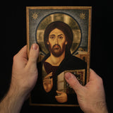 Sinai Christ Pantocrator (ICON)  10.25" x 6.25"