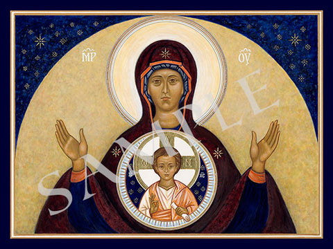 Our Lady of Hope (ICON) 7.5" x 10"