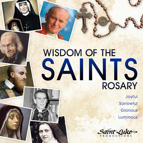 Wisdom of the Saints Rosary Download (Stream on your favorite platform or purchase $7.50 CD or $5 download.)